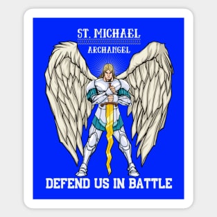 St. Michael - Defend Us In Battle 3 Sticker